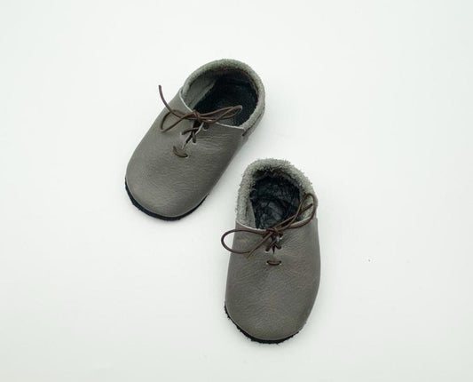 Boys Soft Sole Shoes - Grey