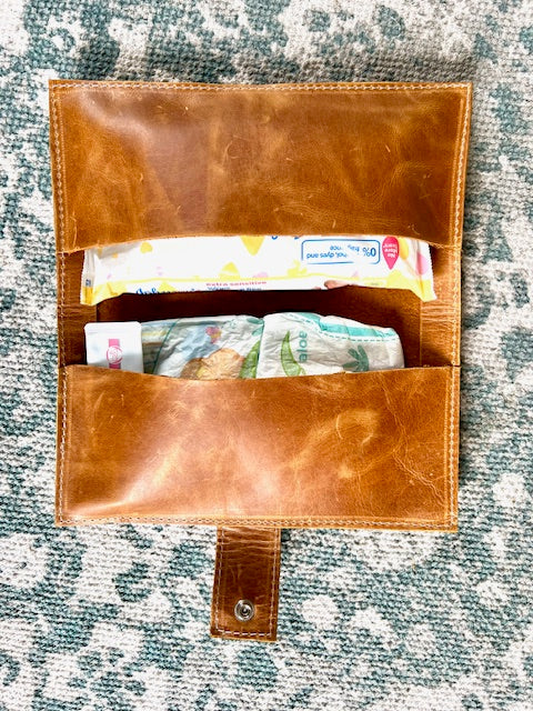 Nappy Wallet Tan
