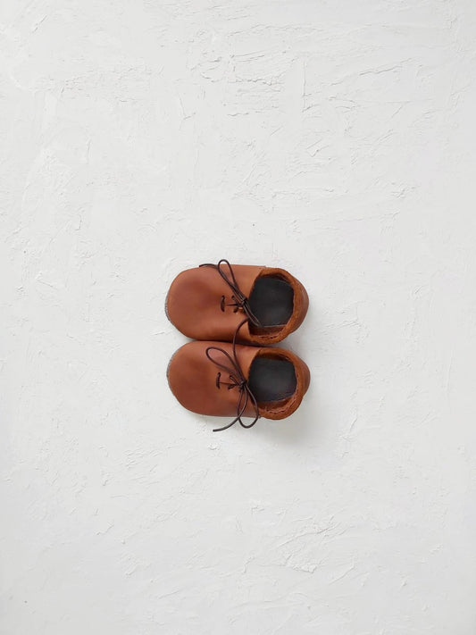 Boys Soft Sole Shoes - Tan