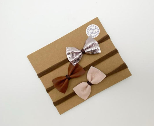 3 Piece Bow Alicebands